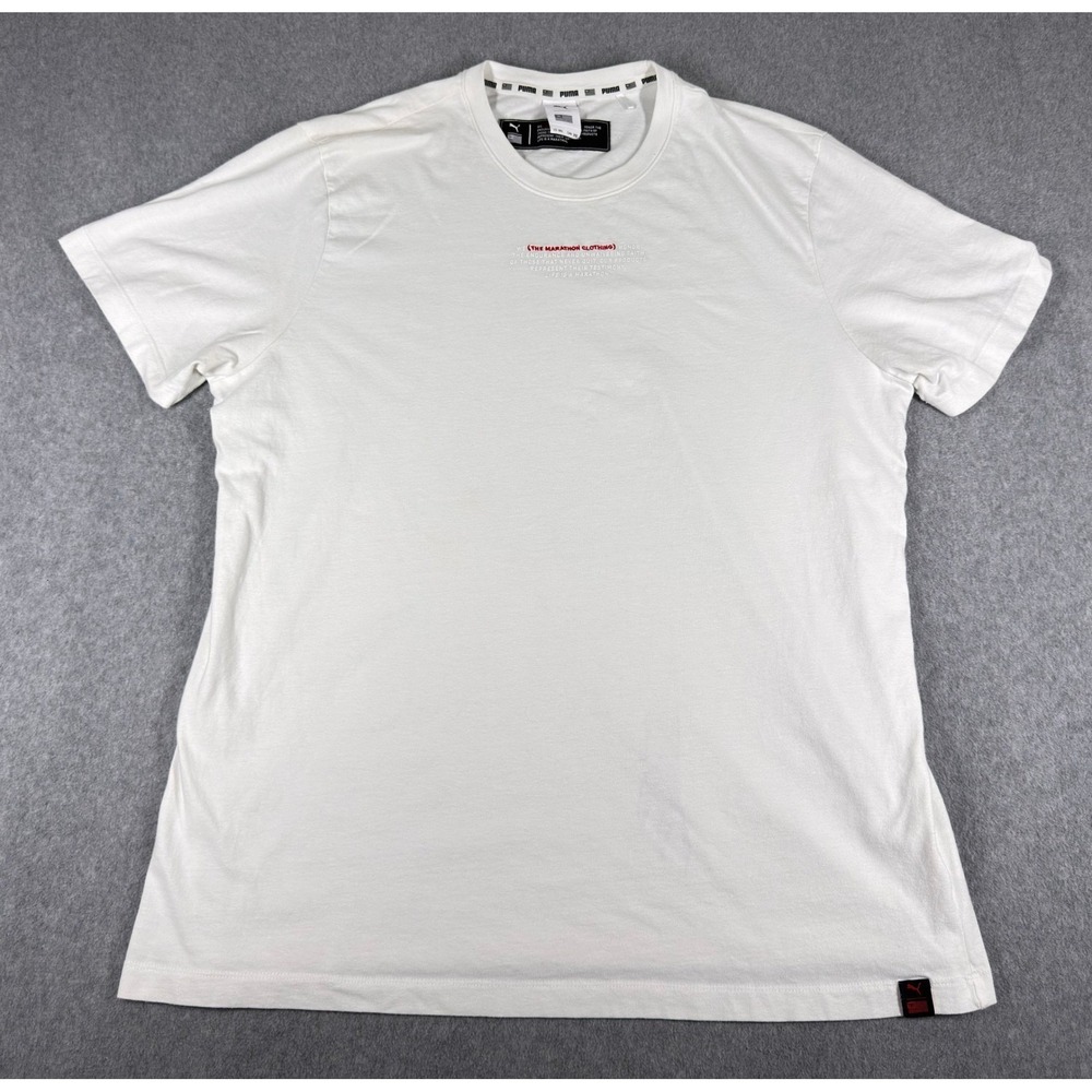 Puma X TMC Nipsey Hussle Graphic Short Sleeve Men's T-Shirt 3xl White